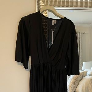 Black ASOS dress